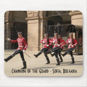 Tapis De Souris Changement de la garde - Sofia, la Bulgarie