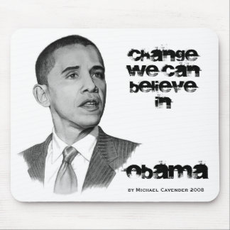 Tapis De Souris Changement Mousepad d'OBAMA