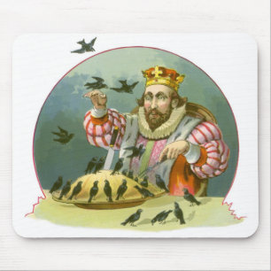 Tapis De Souris Chantez une chanson de six pence, comptine vintage