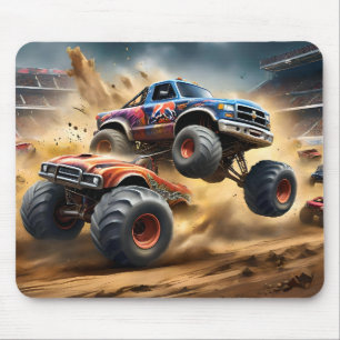 Tapis De Souris Chaos on Wheels : Monster Truck Smash Derby,