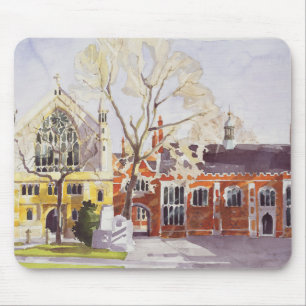 Tapis De Souris Chapelle et auberge de Hall Lincoln