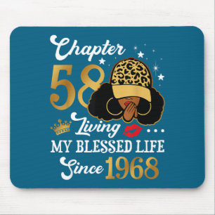 Tapis De Souris Chapitre 58 Vivre Ma Vie Bénie Depuis 1968 Afro