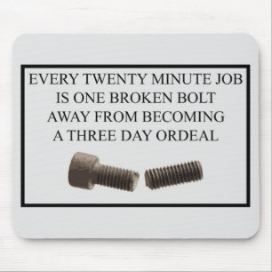 Tapis De Souris Chaque Emploi de Vingt Minutes