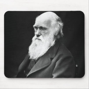 Tapis De Souris Charles Darwin Portrait