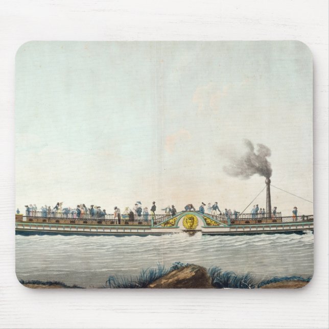 Tapis De Souris Charles-Philippe, le premier bateau à  vapeur (Devant)