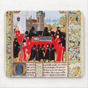 Tapis De Souris Charles VI de l'enterrement de la France