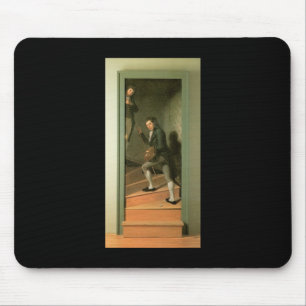 Tapis De Souris Charles Willson Peale le groupe d'escalier