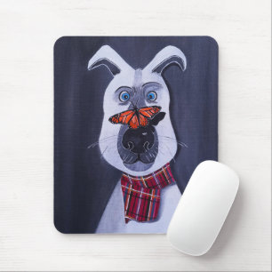 Tapis De Souris Charlie et la peinture du monarque par Alfred Fox