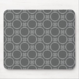 Tapis De Souris Charme gris foncé Quirky Mousepad