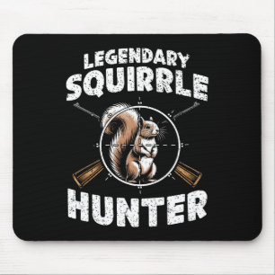 Tapis De Souris Chasse À L'Écureuil Pour Garçons Enfants Yo