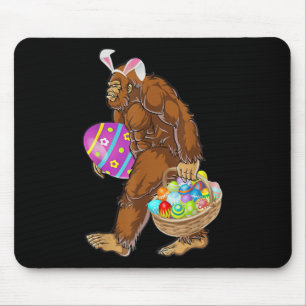 Tapis De Souris Chasse amusante aux oeufs de Pâques