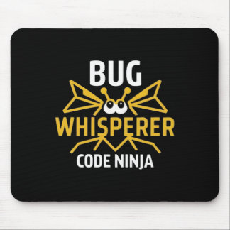 Tapis De Souris Chasse aux bogues Vulnérable Chasse Cyber Menace B