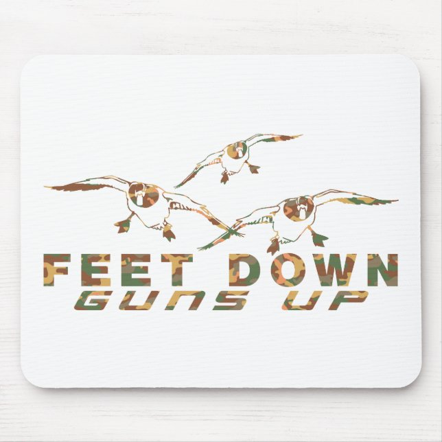 TAPIS DE SOURIS CHASSE DE CANARD (Devant)