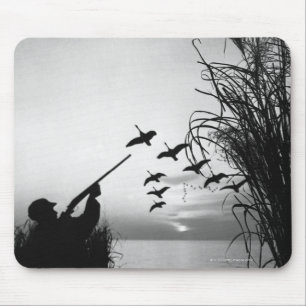 Tapis De Souris Chasse de canard d'homme