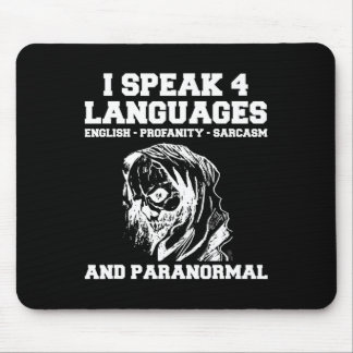 Tapis De Souris Chasse Fantôme drôle Chemise Sarcastique Paranorma