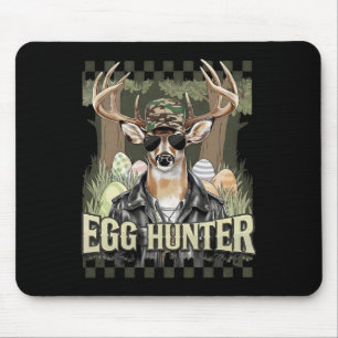 Tapis De Souris Chasseur d'oeufs Cerf Buck Byckward Casquette Cerf