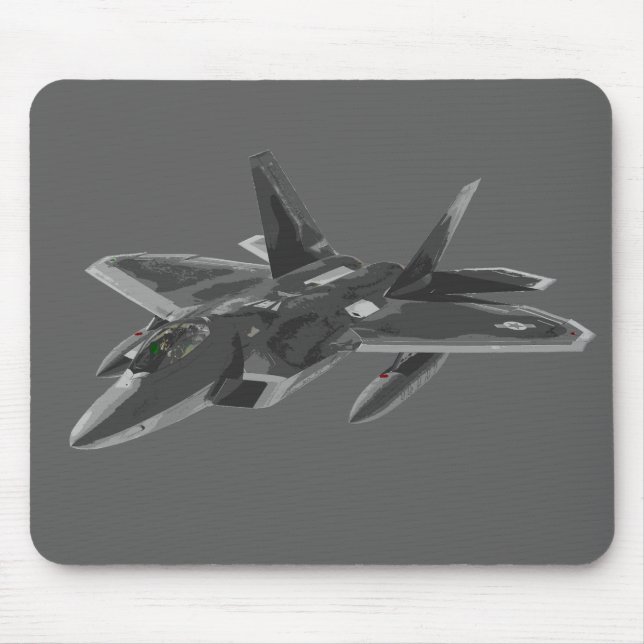 Tapis De Souris Chasseurs furtifs de F 22 Raptor (Devant)