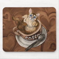 Chat de café