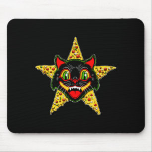 Tapis De Souris Chat de l'enfer Zza Vintage Nouveau 