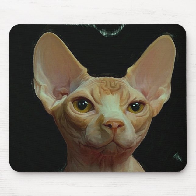 Tapis De Souris chat de sphynx (Devant)
