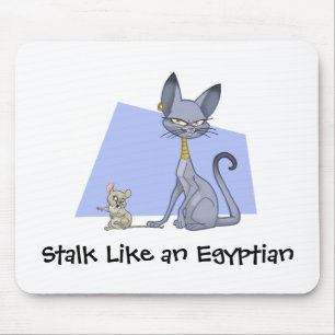 Tapis De Souris Chat égyptien Mousepad