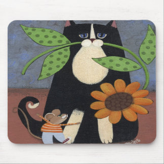 Tapis De Souris Chat et Mousepad