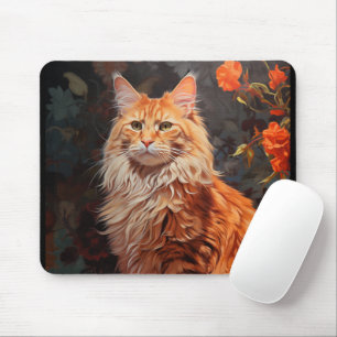 Tapis De Souris chat Maine Coon