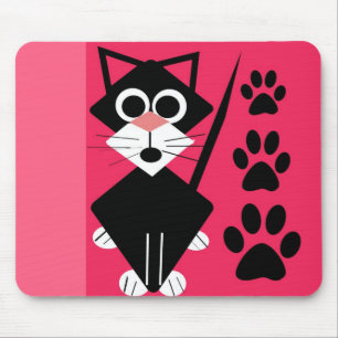 Tapis De Souris Chat mignon Mousepad