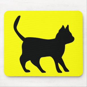 Tapis De Souris Chat noir