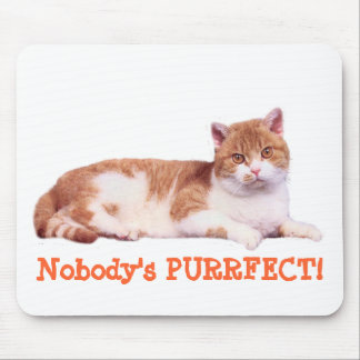 Tapis De Souris Chat personne Purrfect Mousepad
