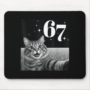 Tapis De Souris Chat selfie avec 67 Meme chats drôles Graphique po