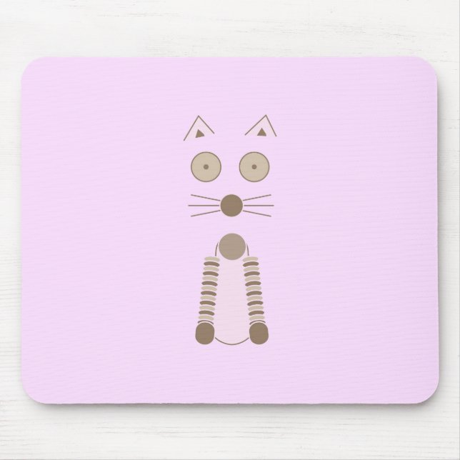 Tapis De Souris Chat simple (Devant)