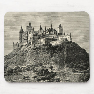 Tapis De Souris Château de Hohenzollern à Stuttgart, Allemagne