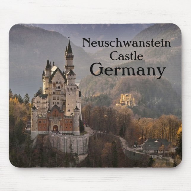 Tapis De Souris Château de Neuschwanstein Allemagne (Devant)