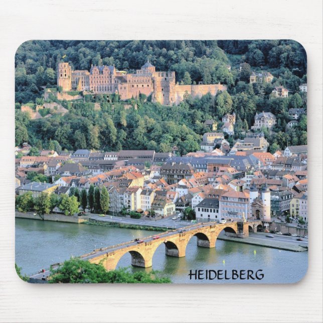 TAPIS DE SOURIS CHÂTEAU D'HEIDELBERG ET LE VIEUX PONT (Devant)