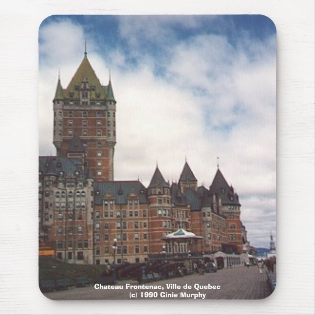 Tapis De Souris "Château Frontenac, Ville De Québec " (Devant)