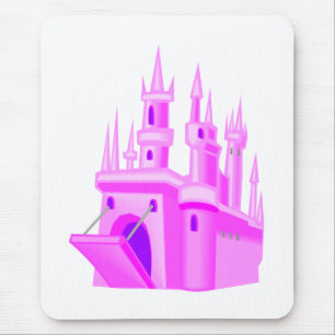 Tapis De Souris Château Mariage de Pink Fairytale