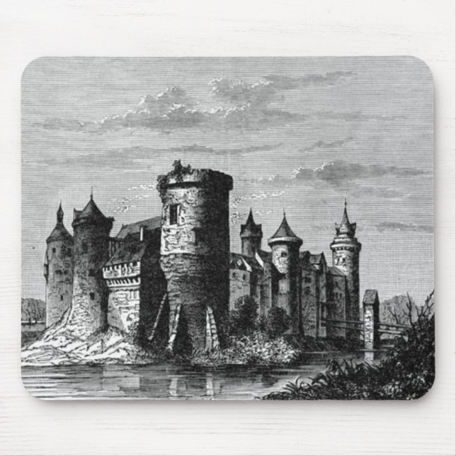 Tapis de souris Château Médiéval (Devant)