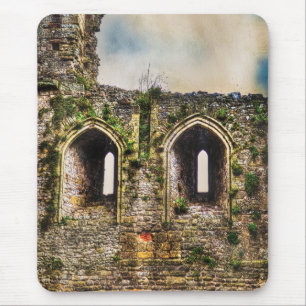 Tapis De Souris Château médiéval de Chepstow Monmouthshire, Pays d