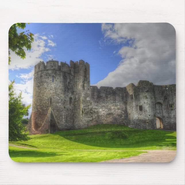 Tapis De Souris Château médiéval de Chepstow Monmouthshire, Pays d (Devant)