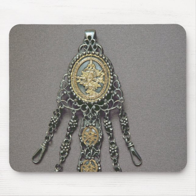 Tapis De Souris Châtelaine, fin du 18ème siècle (Devant)