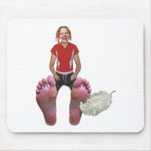 Tapis De Souris Chatouillez mes pieds