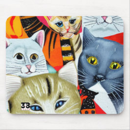 Tapis De Souris Chats Beaux et Beaux
