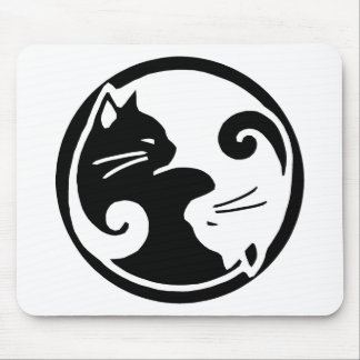 Tapis De Souris Chats de Yin Yang