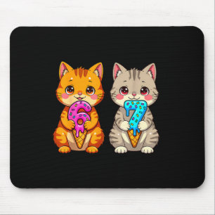 Tapis De Souris Chats Neko Mignons Kawaii 67 Drip Meme Drôle Six S
