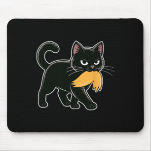 Tapis De Souris Chats noirs drôles contre Trump anti Trump Tee