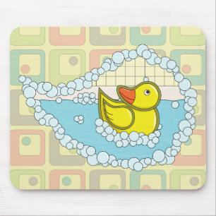 Tapis de souris Chaucer le canard en caoutchouc