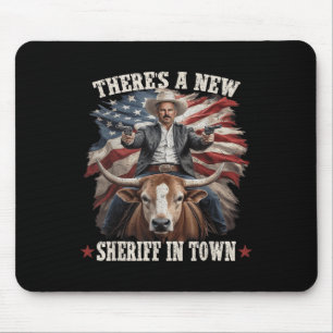 Tapis De Souris Chaud Chad Bianco Cowboy Bianco Pour Le Gouverneme
