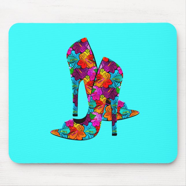 Tapis De Souris Chaussures haute talon pour les loisirs estivaux (Devant)