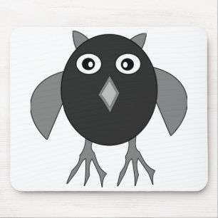 Tapis de souris Chauve-Souris d'Halloween Effrayan